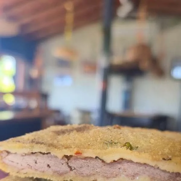 Milanesa de espinaca con papas